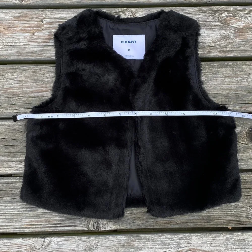 Old Navy Faux-Fur Vest for Toddler Girls